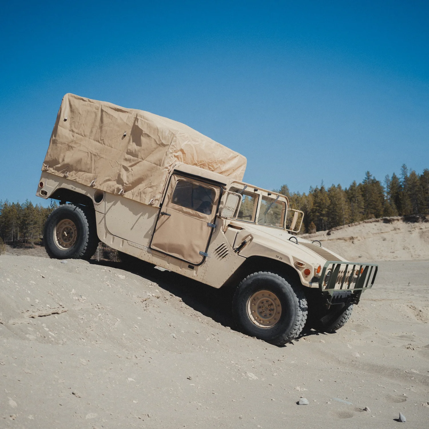 A Mater truck in the field